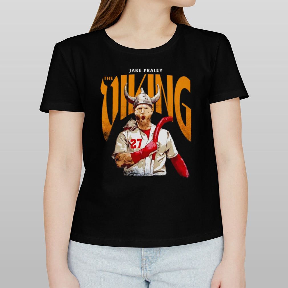 Jake Fraley Cincinnati Reds The Viking shirt