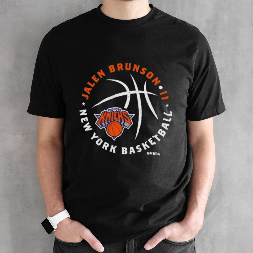 Jalen Brunson New York Knicks Player Ball shirts
