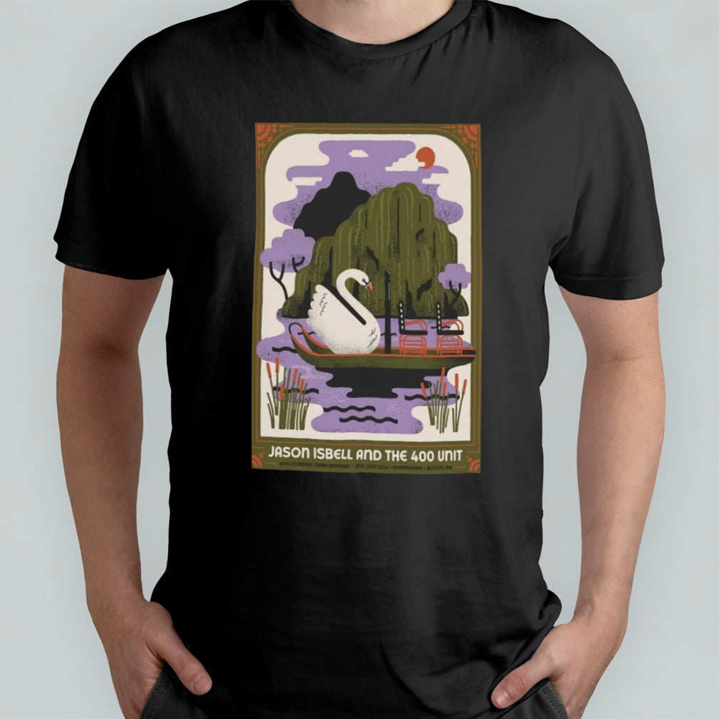 Jason Isbell And The 400 Unit Roadrunner Boston, MA Jun 25 2024 Poster Shirt