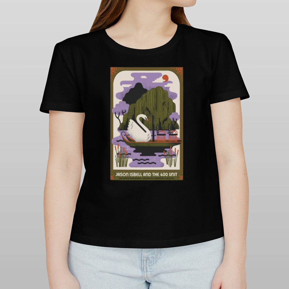Jason Isbell And The 400 Unit Roadrunner Boston, MA Jun 25 2024 Poster Shirt