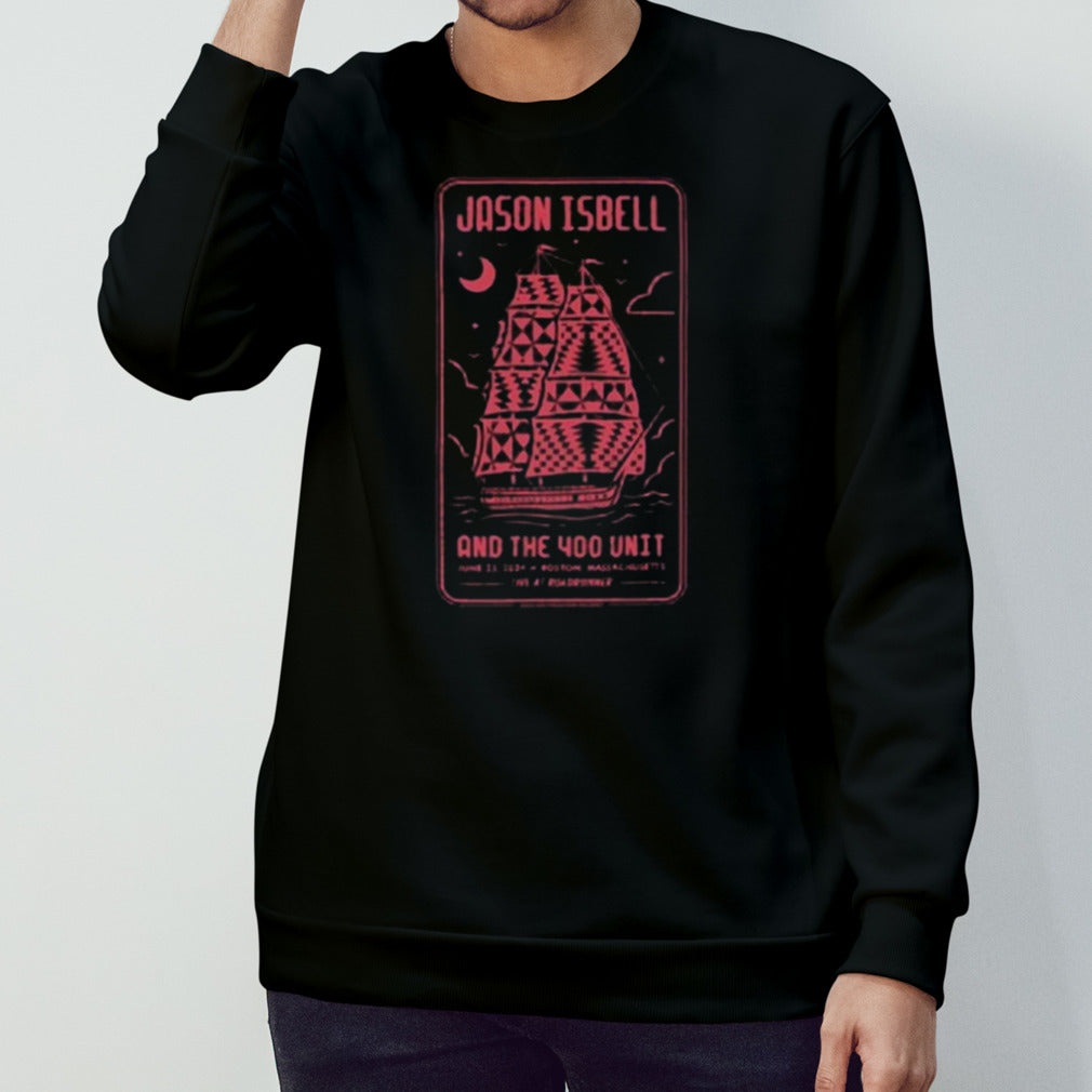 Jason Isbell And The 400 Unit Roadrunner Boston, MA Jun 25 2024 Shirt