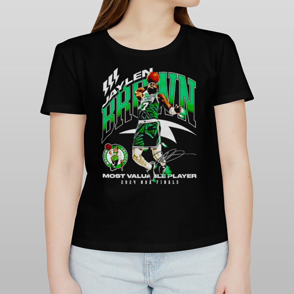 Jaylen Brown Boston Celtics MVP Award 2024 NBA Finals shirt