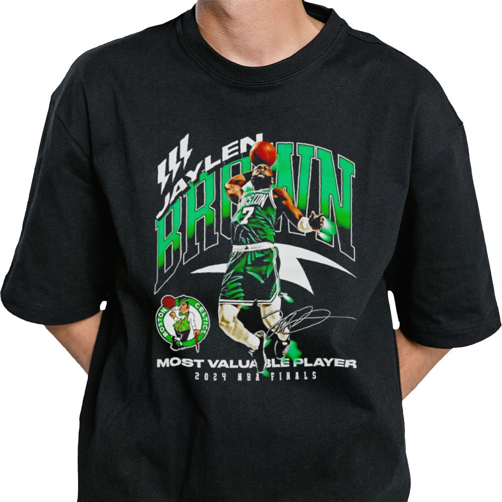 Jaylen Brown Boston Celtics MVP Award 2024 NBA Finals shirt