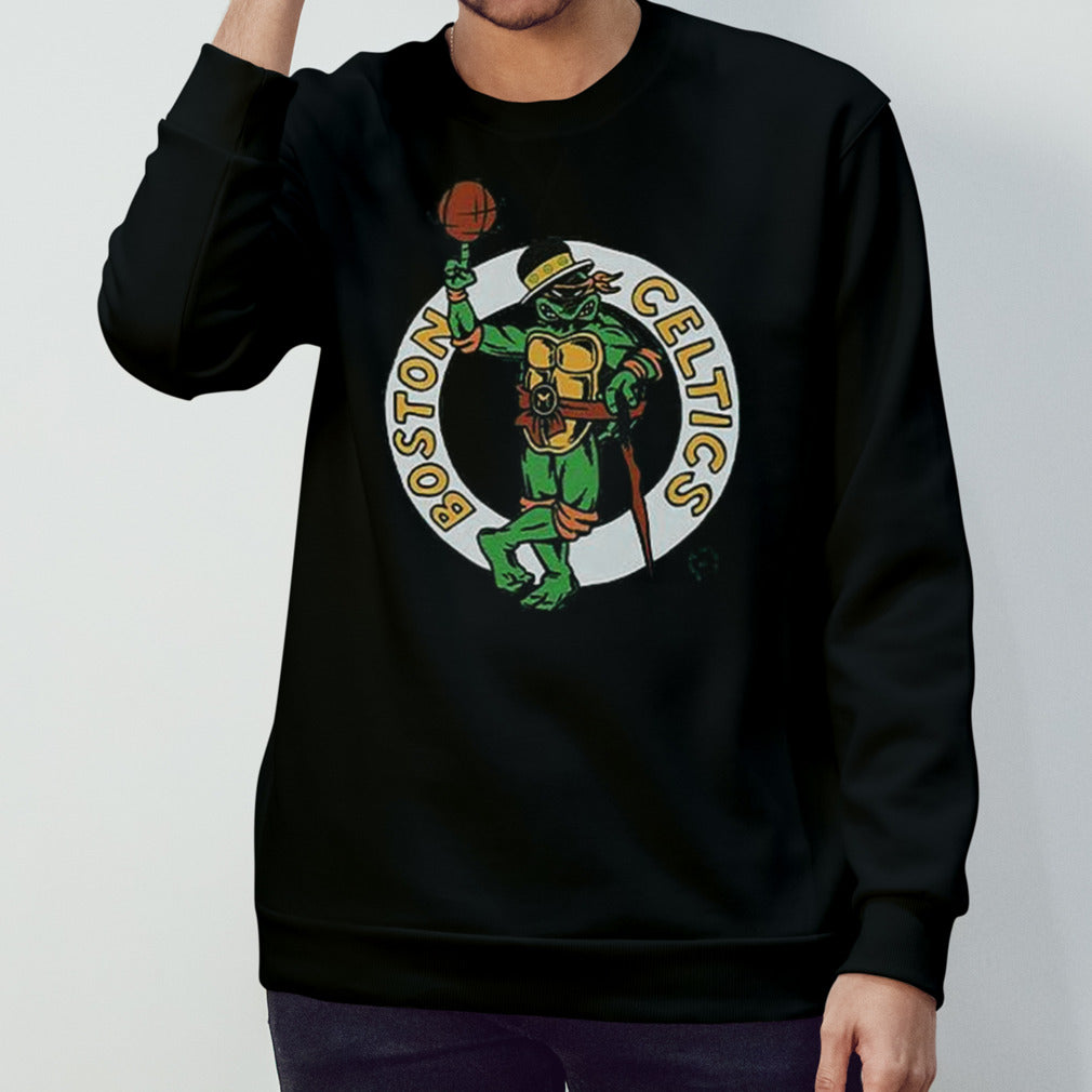 Joe Mazzulla Ninja Turtles Boston Celtics shirt