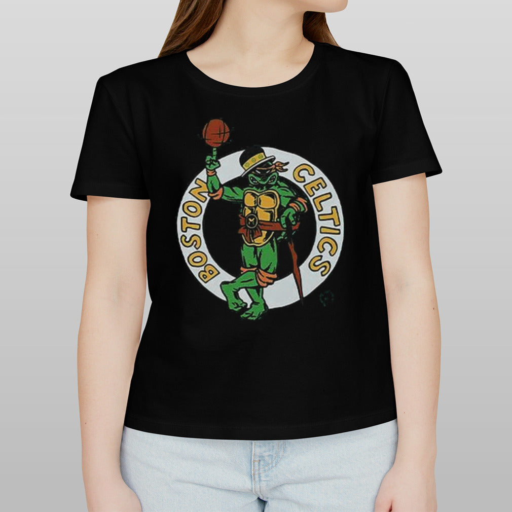 Joe Mazzulla Ninja Turtles Boston Celtics shirt