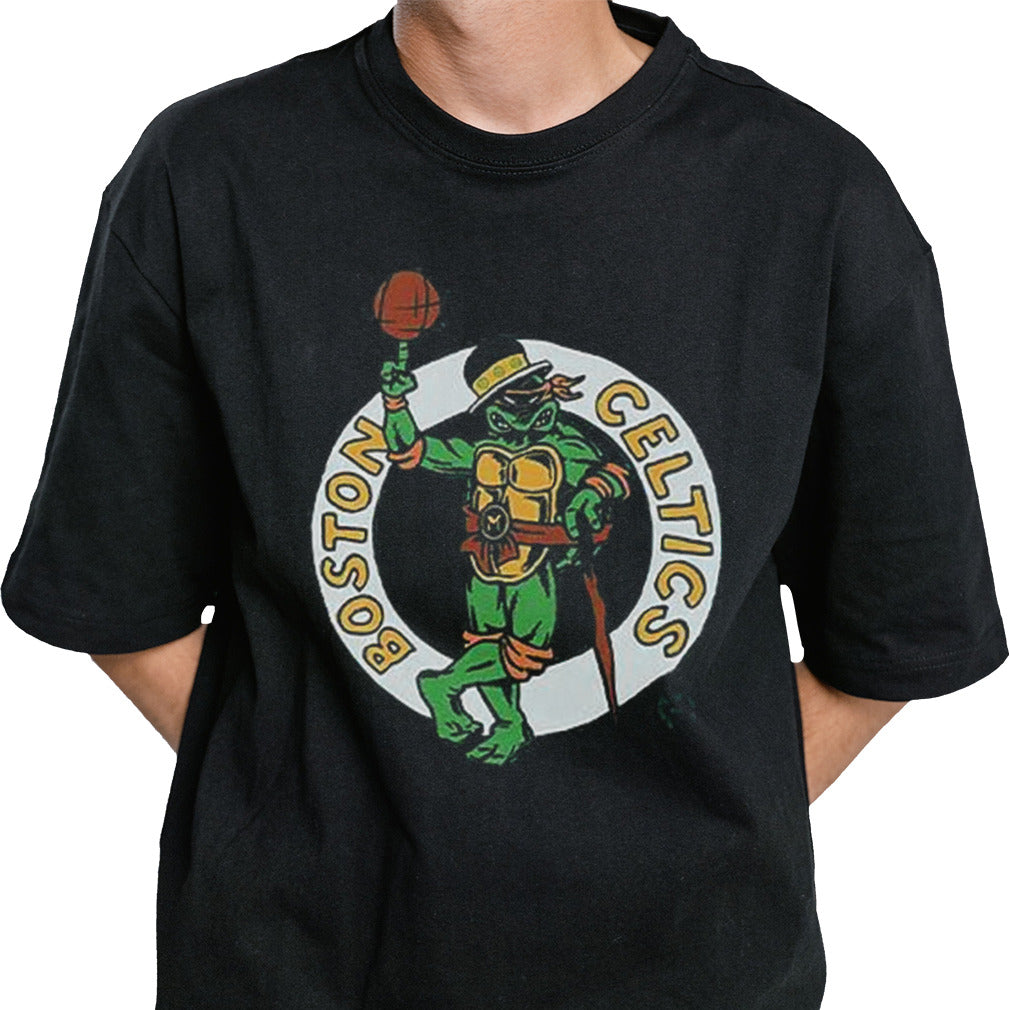 Joe Mazzulla Ninja Turtles Boston Celtics shirt