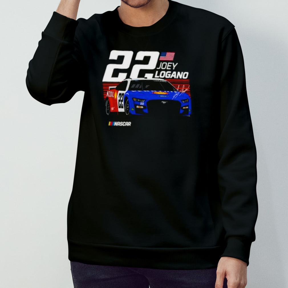 Joey Logano 22 Throwback T Shirt
