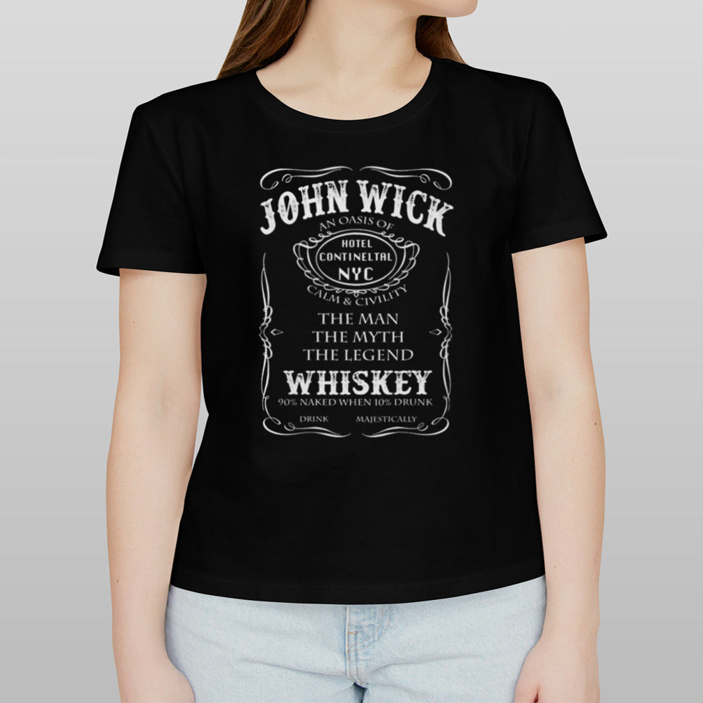 John Wick The Man The Myth The Legend True Fan 2024 Shirt