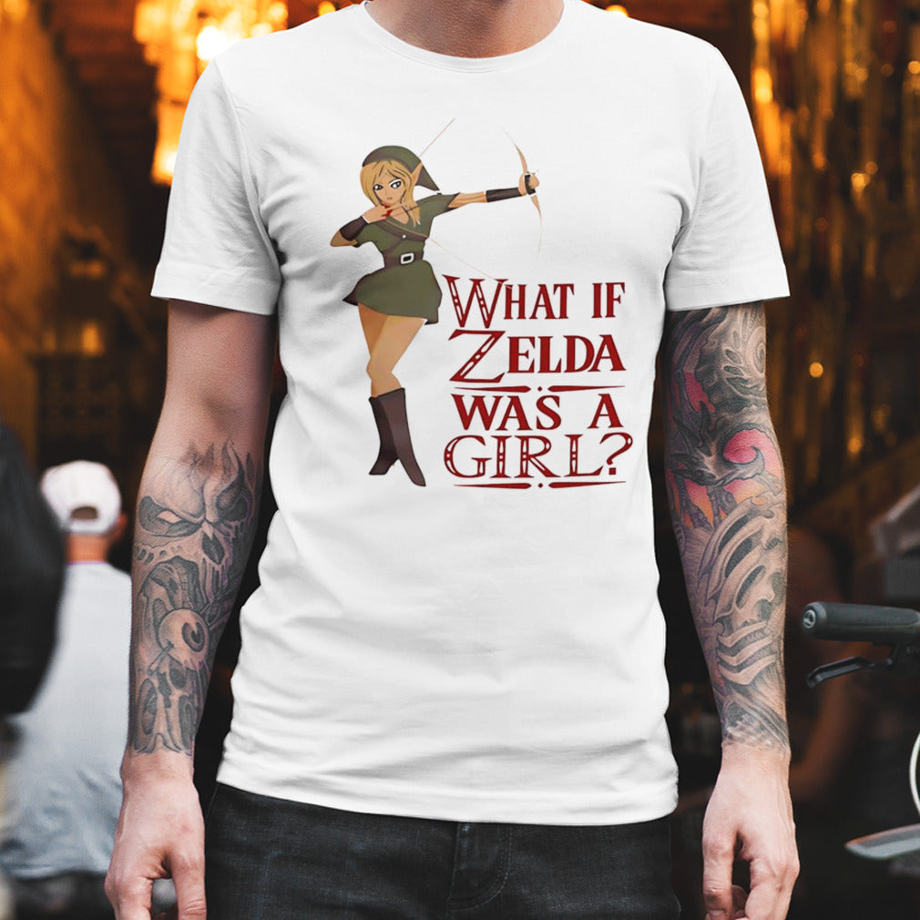 Josh Sawyer what if Zelda was a girl shirt