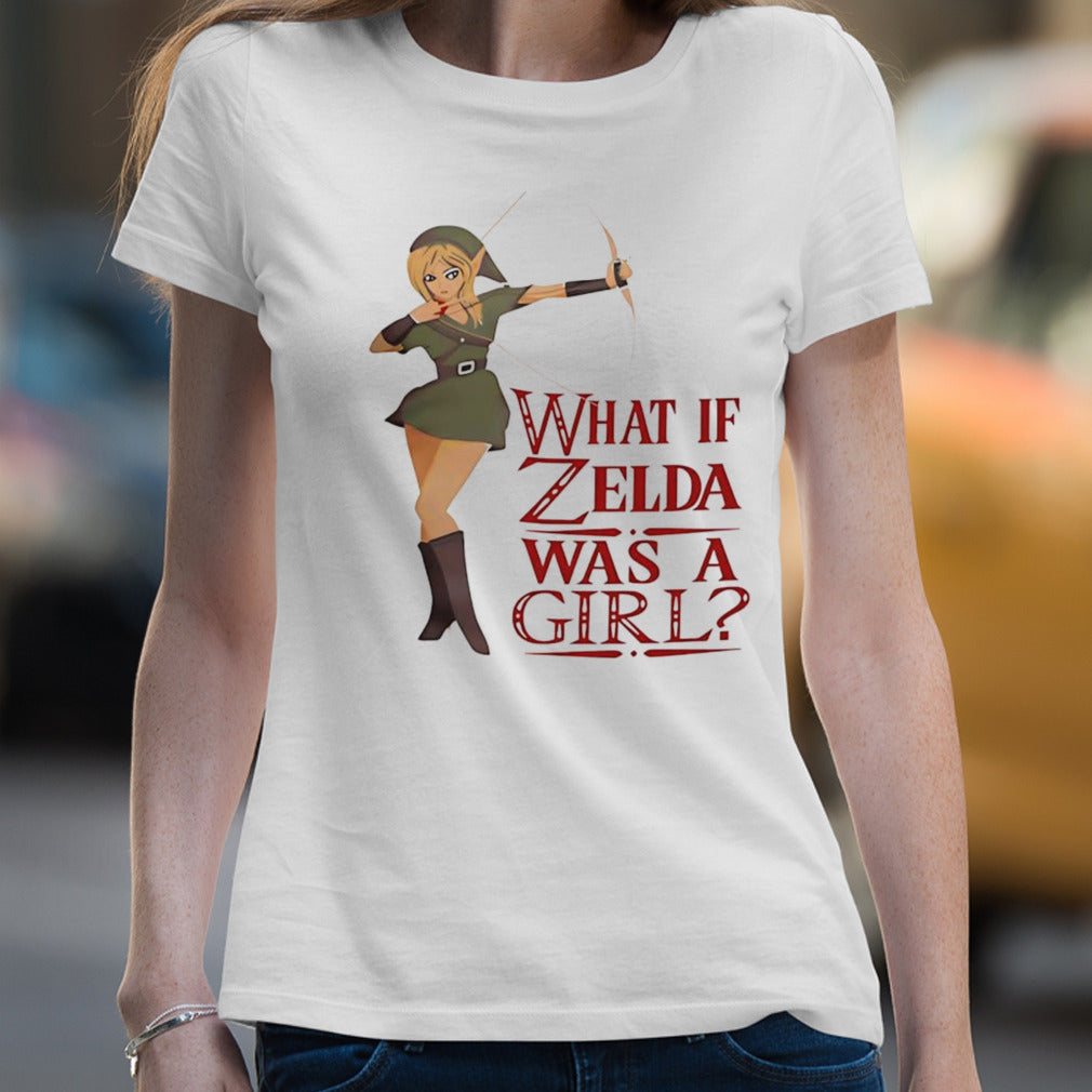 Josh Sawyer what if Zelda was a girl shirt