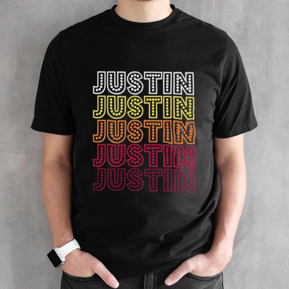 Justin First Name Justin Shirt