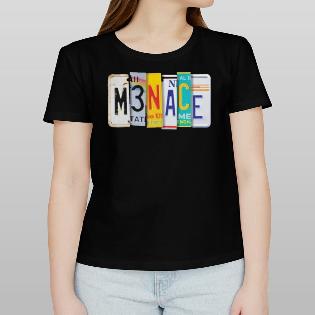 Kanel Joseph Hoodie Menace License Plate 2024 shirt
