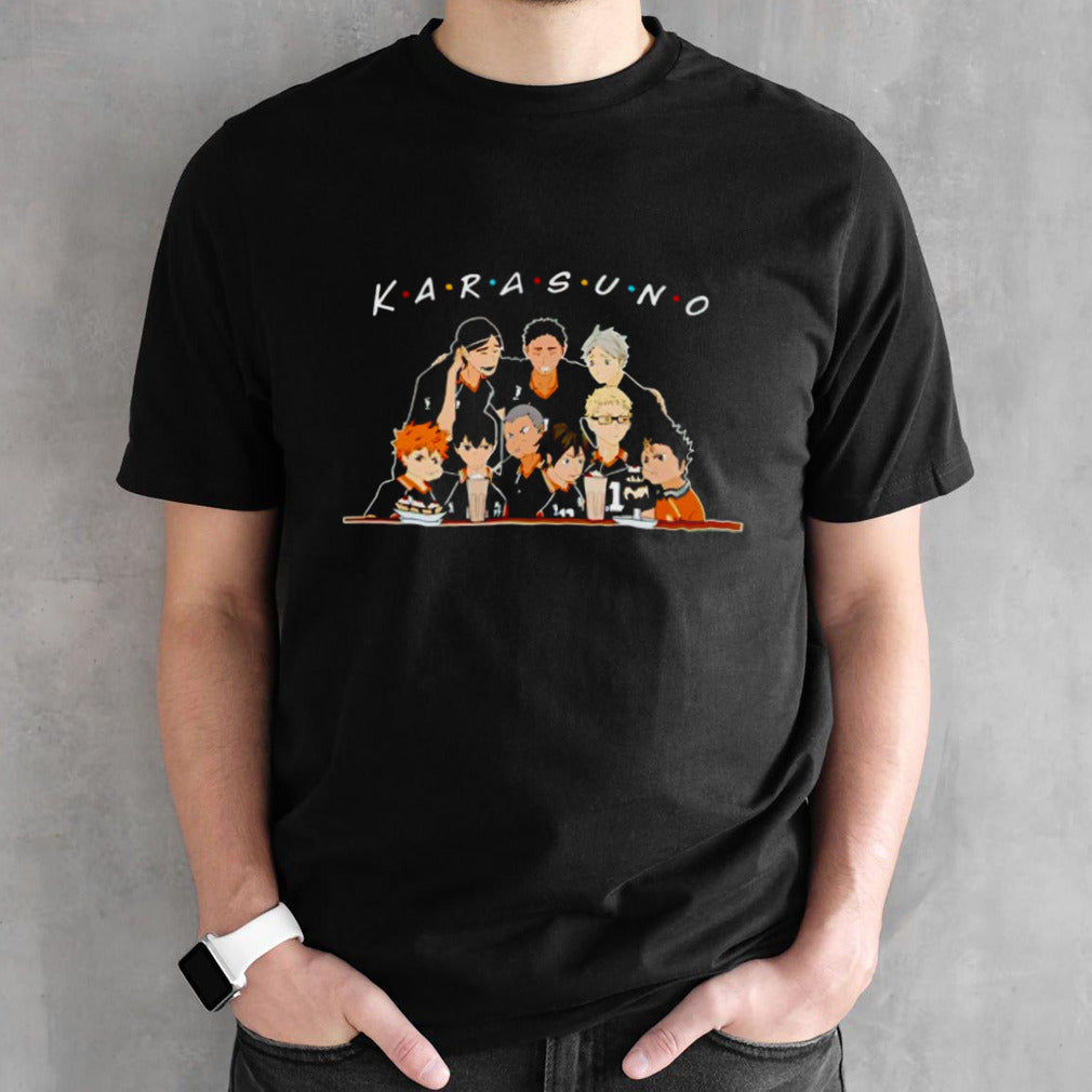 Karasuno Team Friends TV shirts