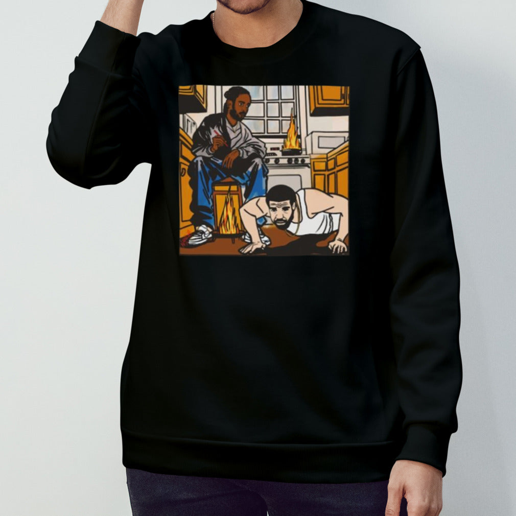 Kendrick Lamar And Drake 6 16 In La The Visual Shirt