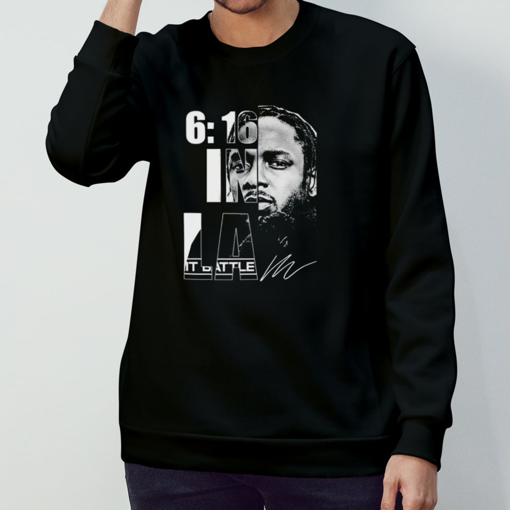 Kendrick Lamar The 6 16 in LA battle signature shirt