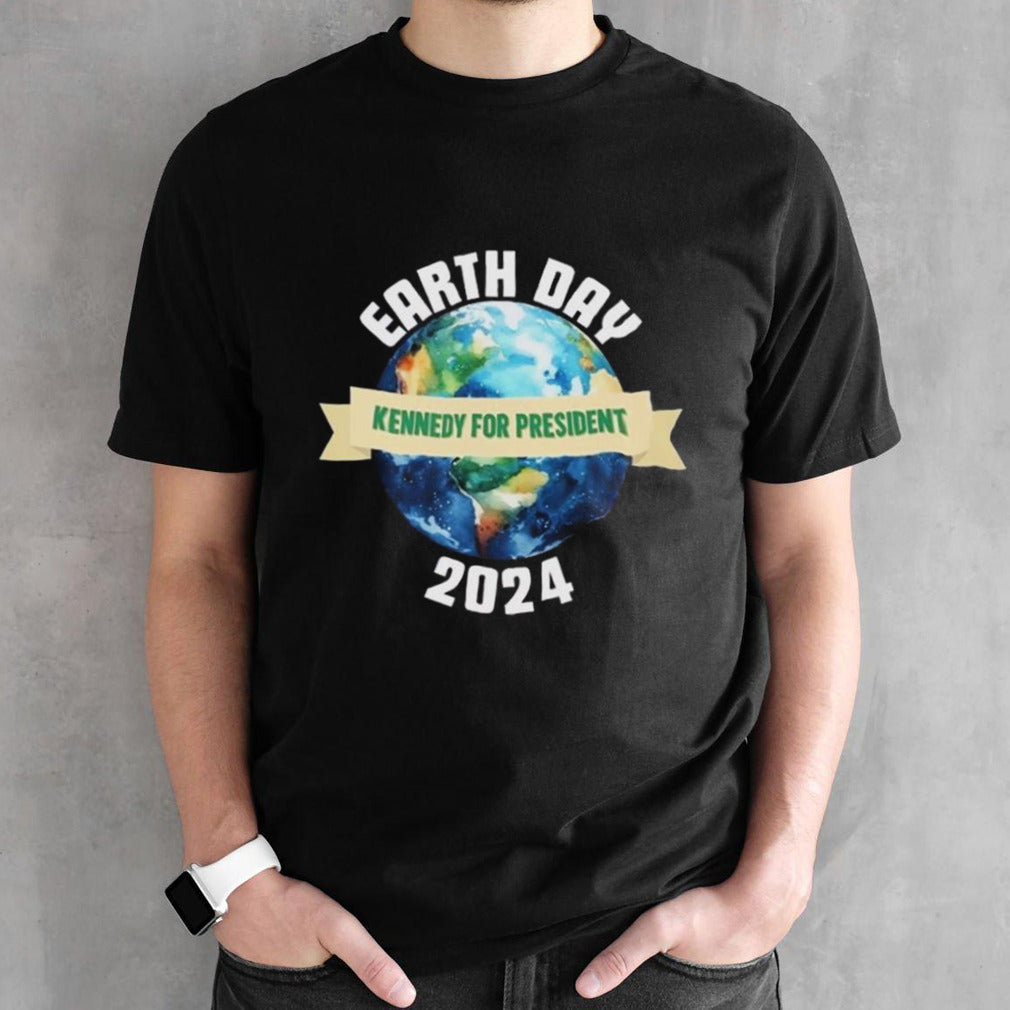 Kennedy For President Earth Day 2024 T-shirts