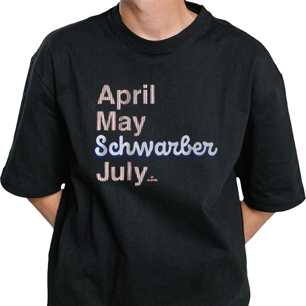 Kyle Schwarber April May Schwarber July Shirt