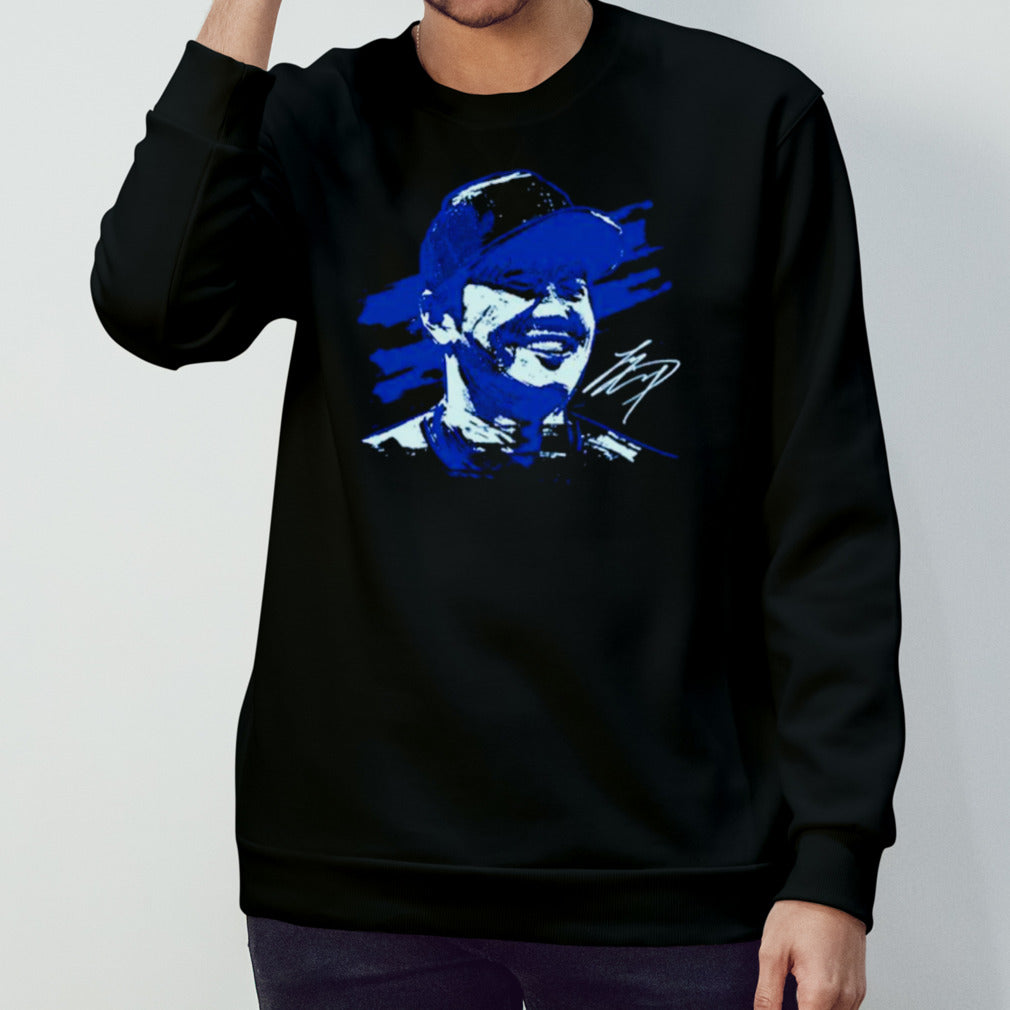 LA Dodgers Shohei Ohtani sketch signature shirts