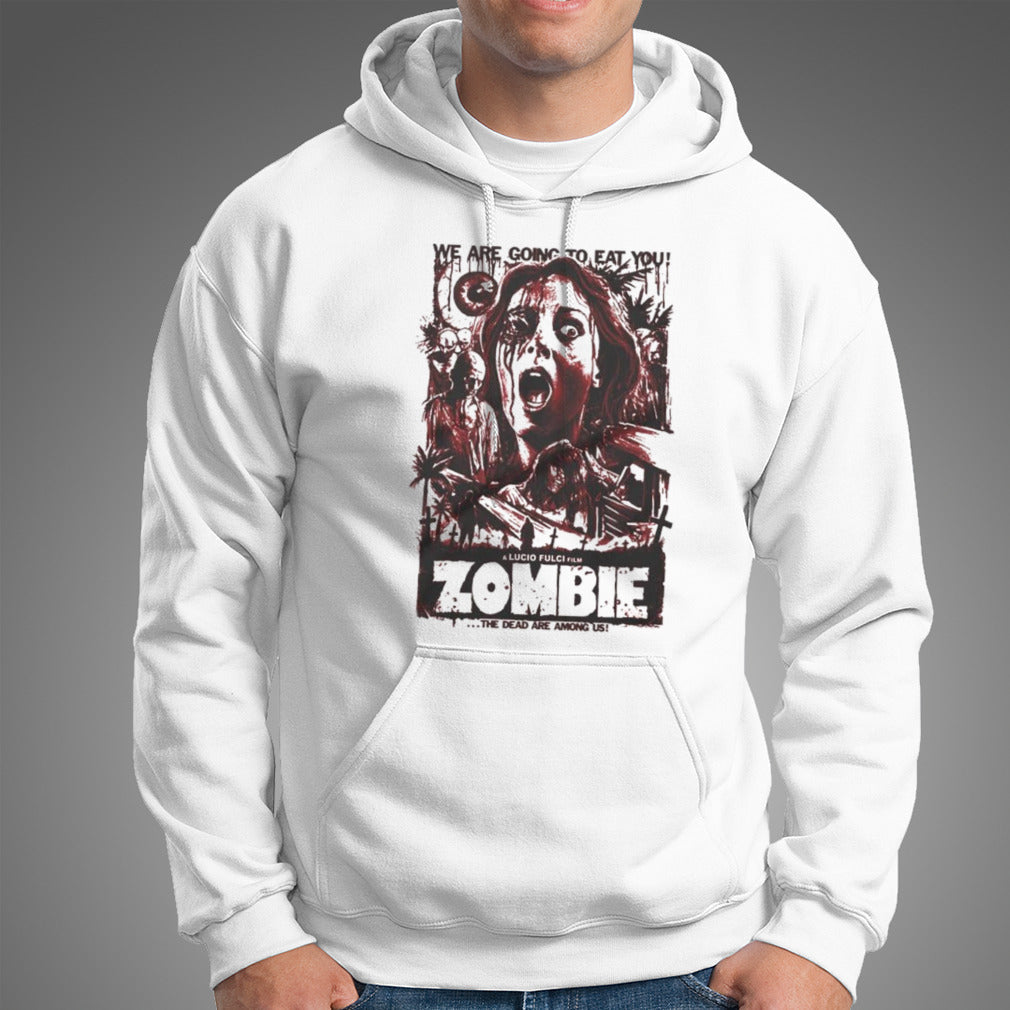 Lucio Fulci Film The Dead Are Among Us Zombie We Are Going To Eat You T-shirt
