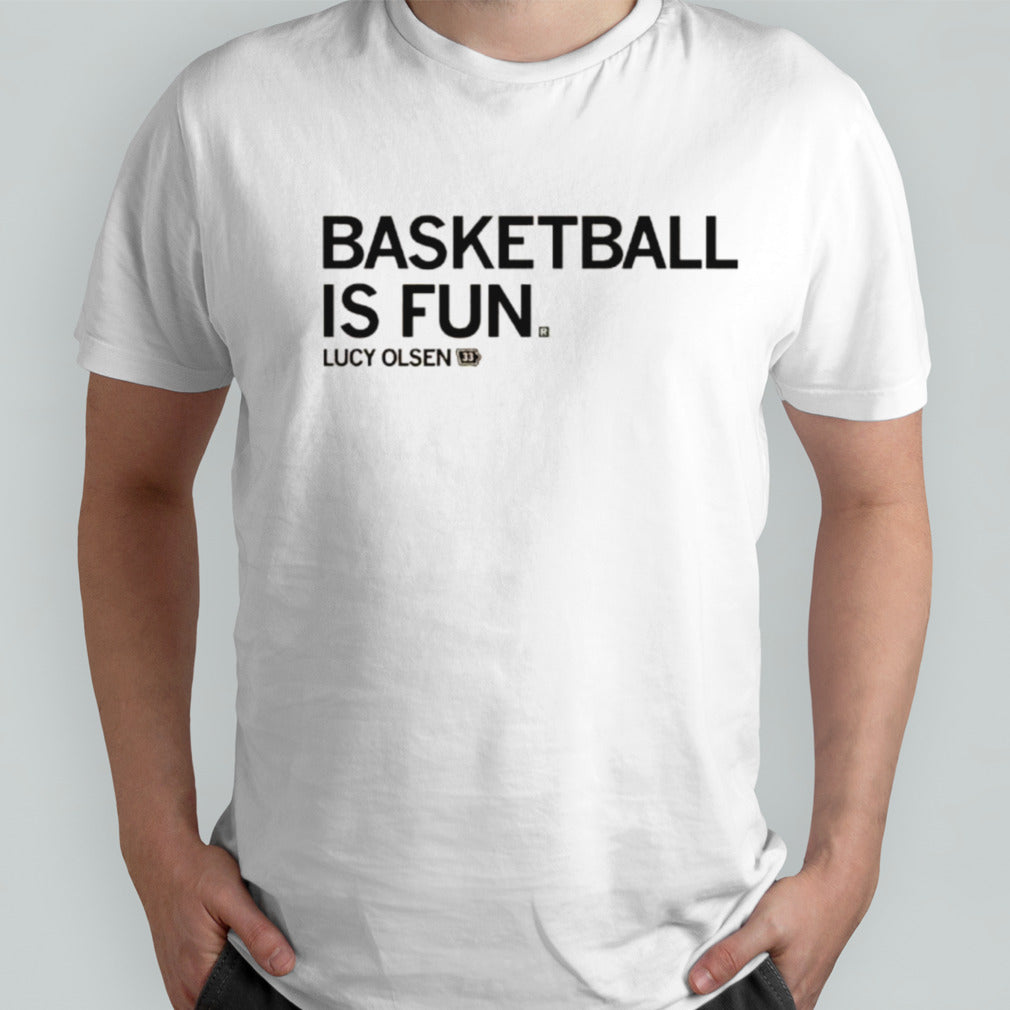 Lucy Olsen Basketball Is Fun Shirt