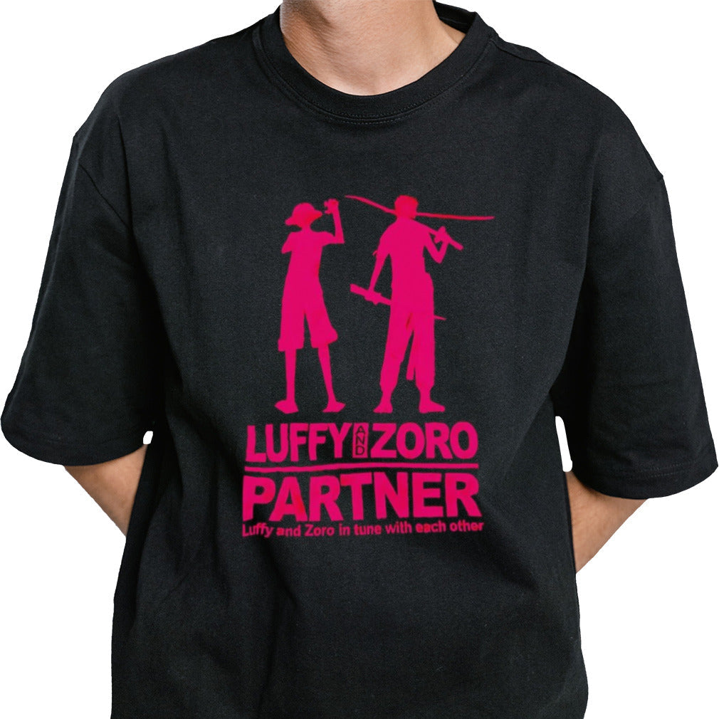 Luffy and Zoro partner Luffy and Zoro in tune with each other shirt