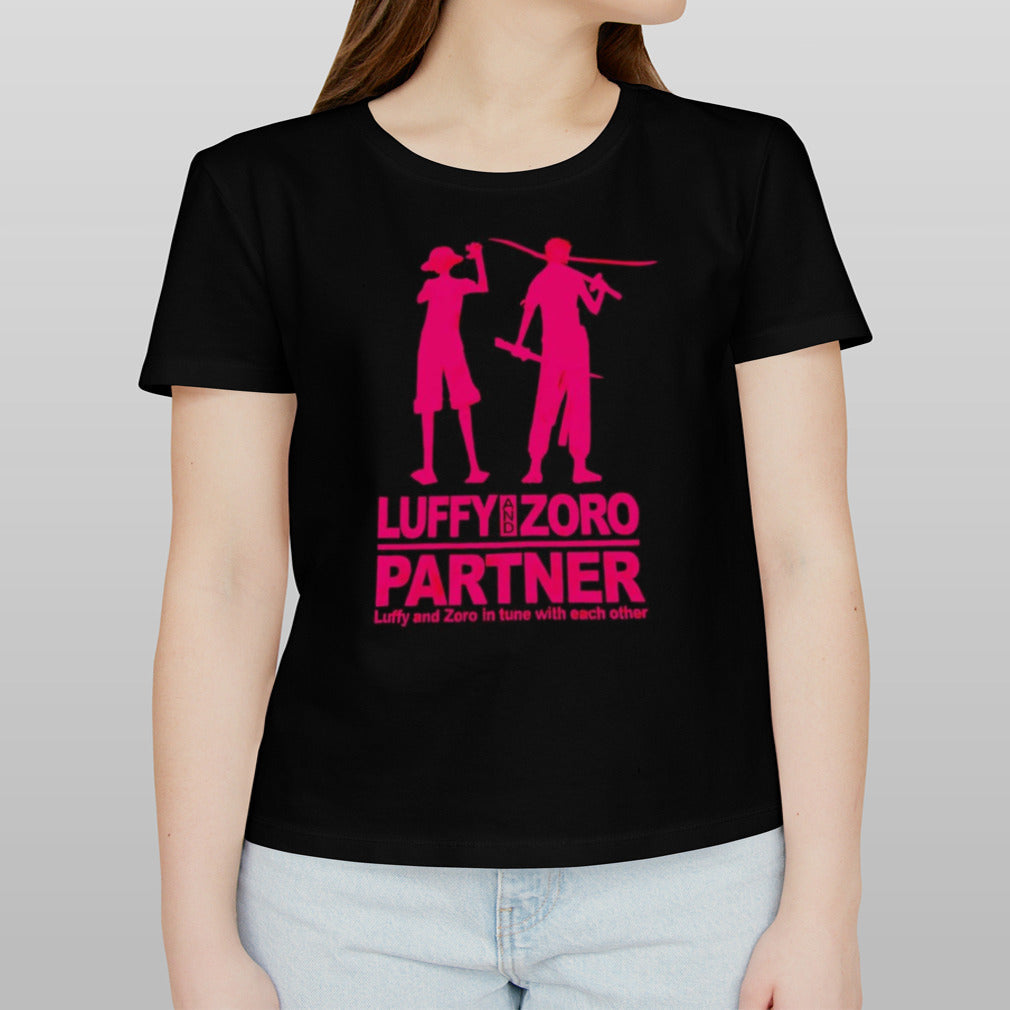 Luffy and Zoro partner Luffy and Zoro in tune with each other shirt