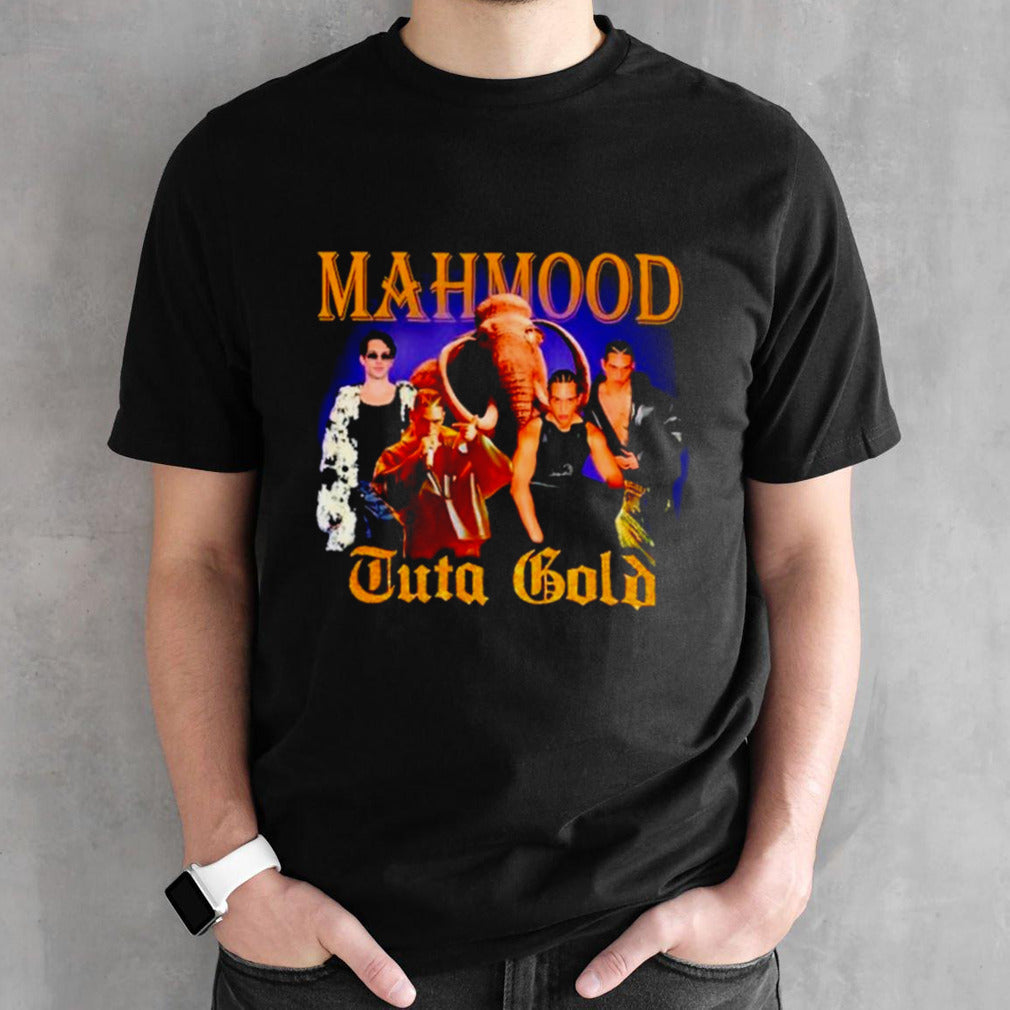 Mahmood Tuta gold shirts