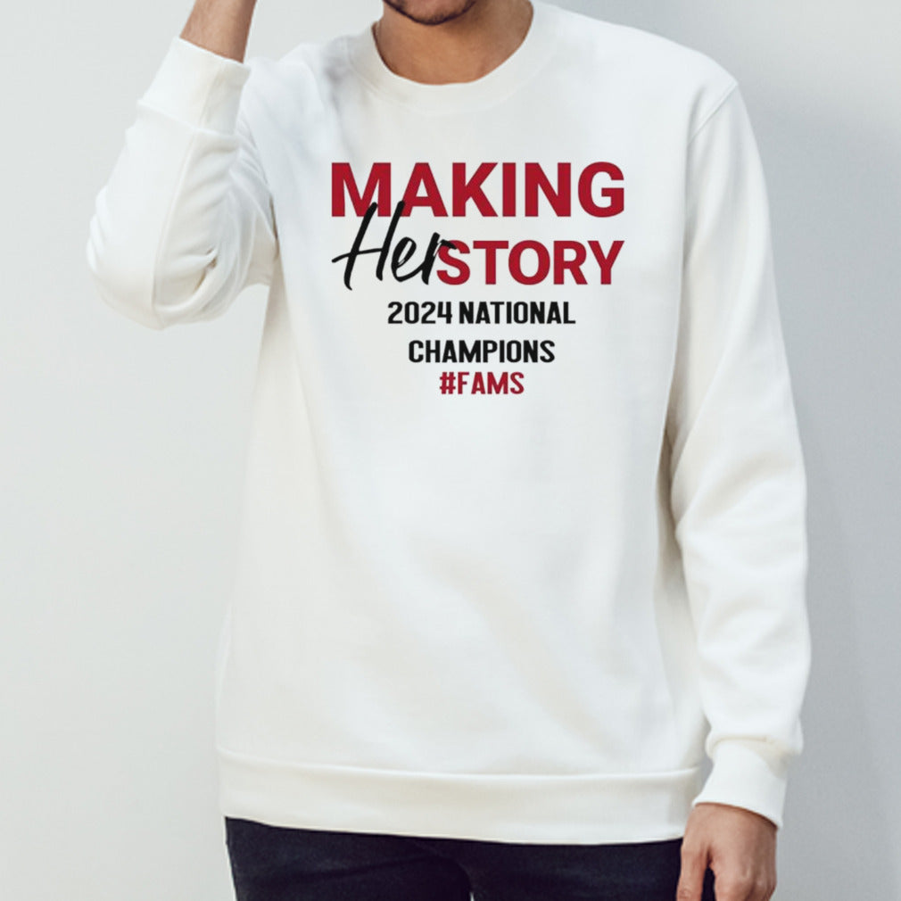 Making Her Story 2024 National Champions Gamecocks shirts