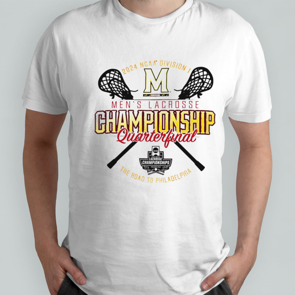 Maryland Terrapins 2024 NCAA Division I Men’s Lacrosse Championship Quarterfinal shirt