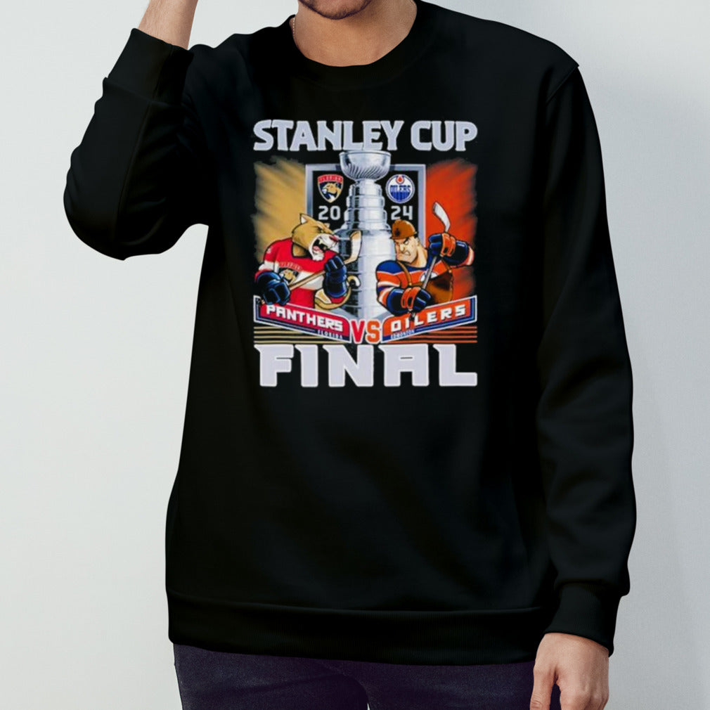 Mascots Edmonton Oilers Vs Florida Panthers 2024 Stanley Cup Final Shirt