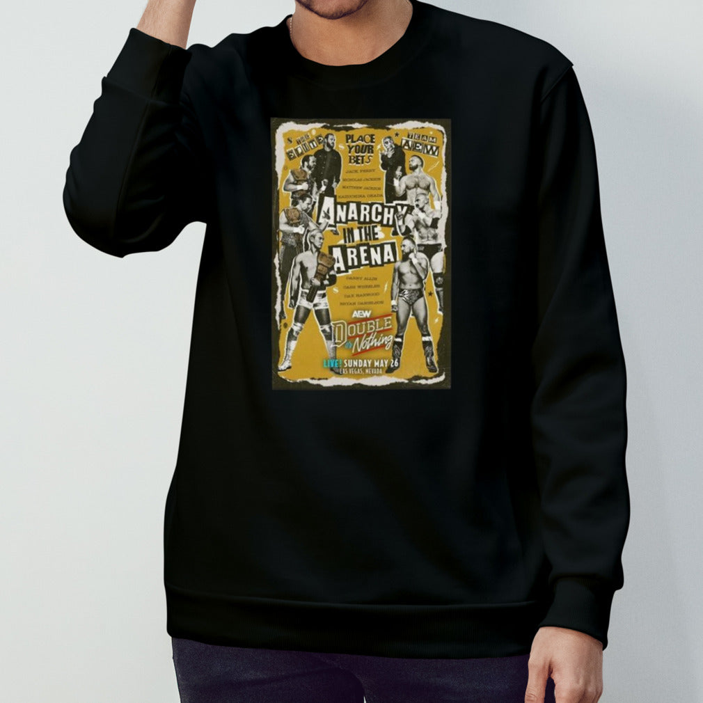 Matchup Monday – Anarchy In The Arena Team Elite Vs Team Aew – Aew Double Or Nothing T-shirt