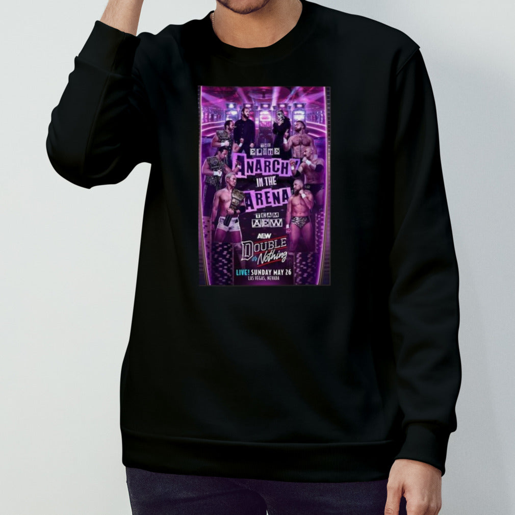 Matchup Monday – Anarchy In The Arena Team Elite Vs Team Aew – Aew Double Or Nothing Variant T-shirt