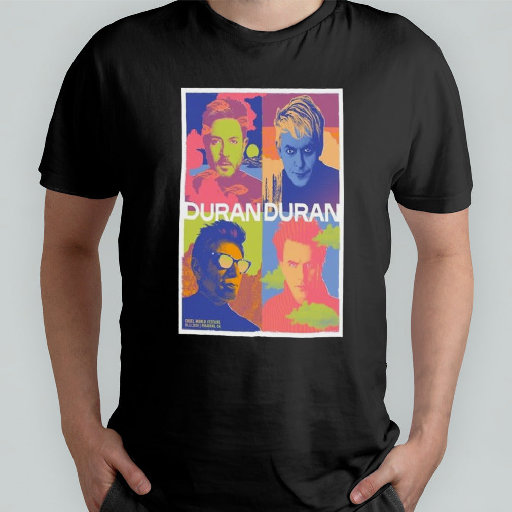 Matthew Lineham Duran Duran Cruel World Festival Shirt