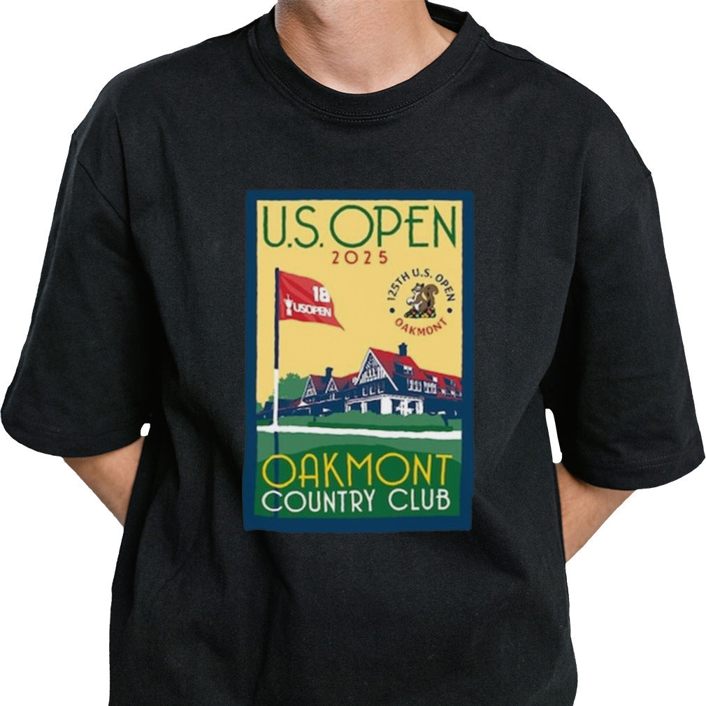 Men’s 2025 U.S. Open Oakmont Poster Instant Classic Shirt