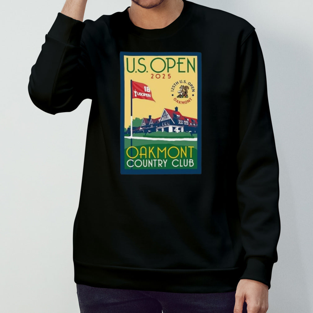 Men’s 2025 U.S. Open Oakmont Poster Instant Classic Shirt