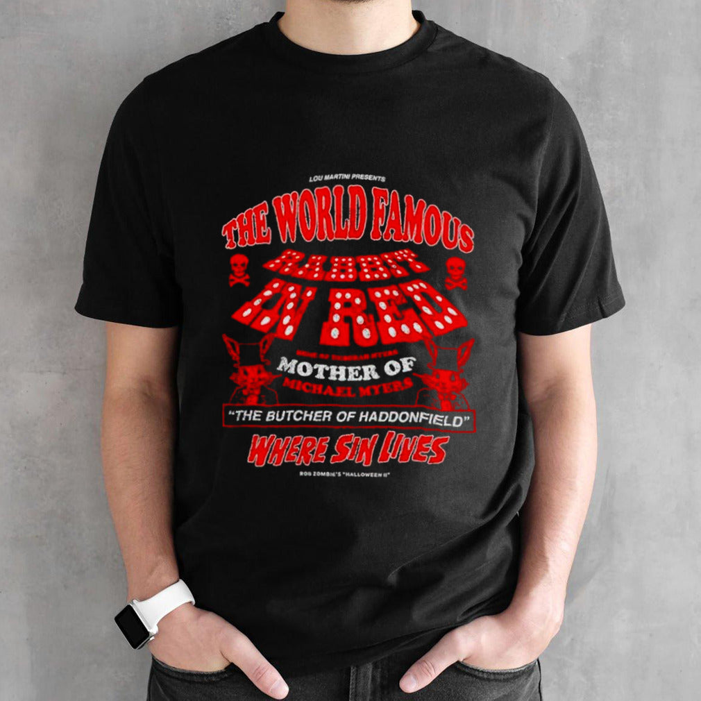 Michael Myers The world famous rabbit in red shirts