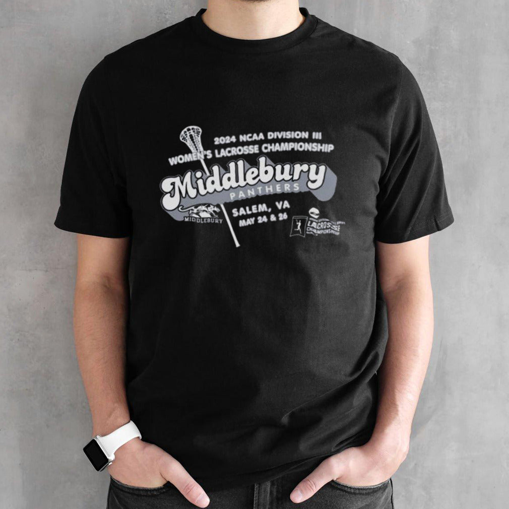 Middlebury Panthers 2024 NCAA Division II Women’s Lacrosse Championship Shirt