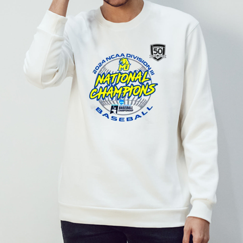 Misericordia Cougars 2024 NCAA Division III Baseball National Champions Shirt