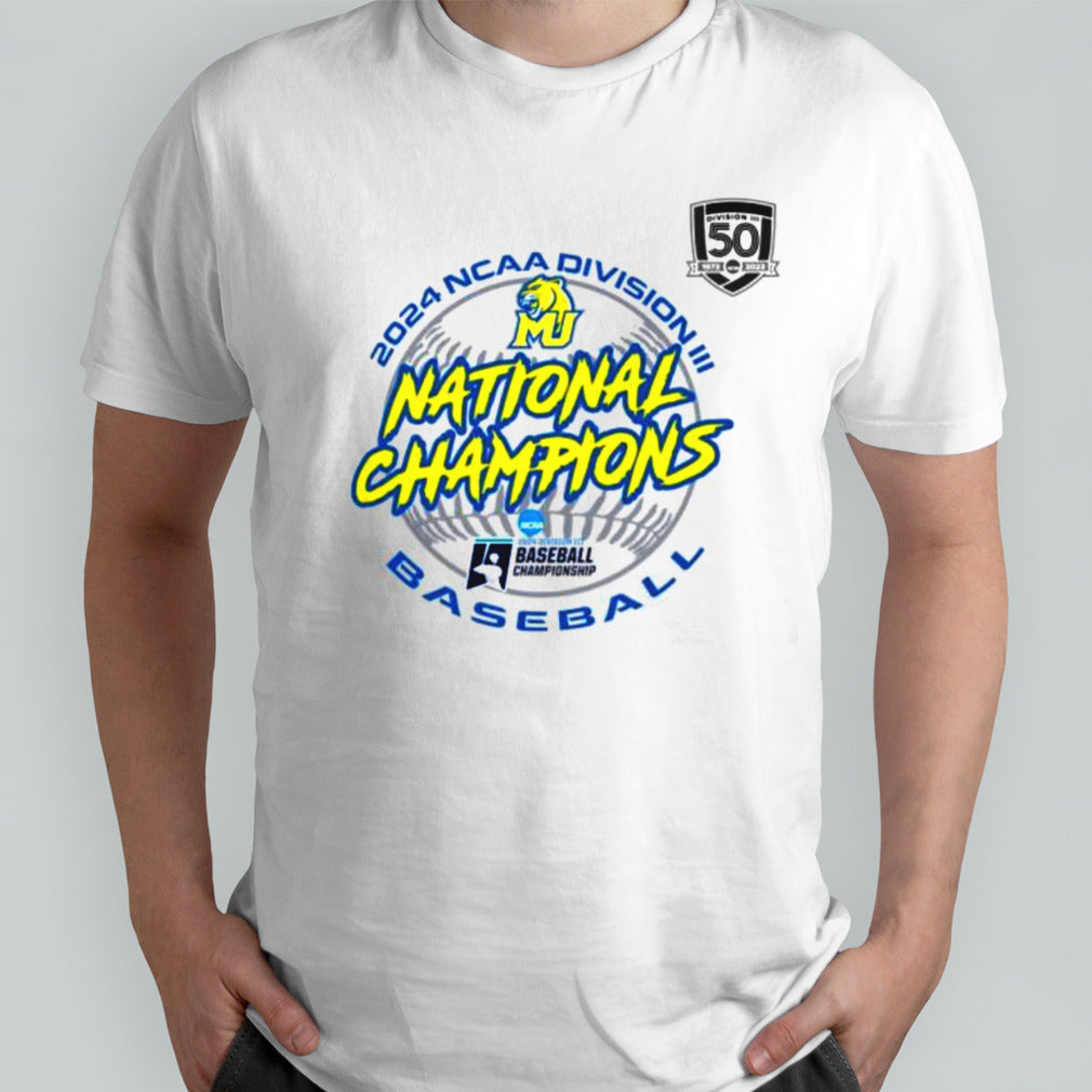 Misericordia Cougars 2024 NCAA Division III Baseball National Champions Shirt