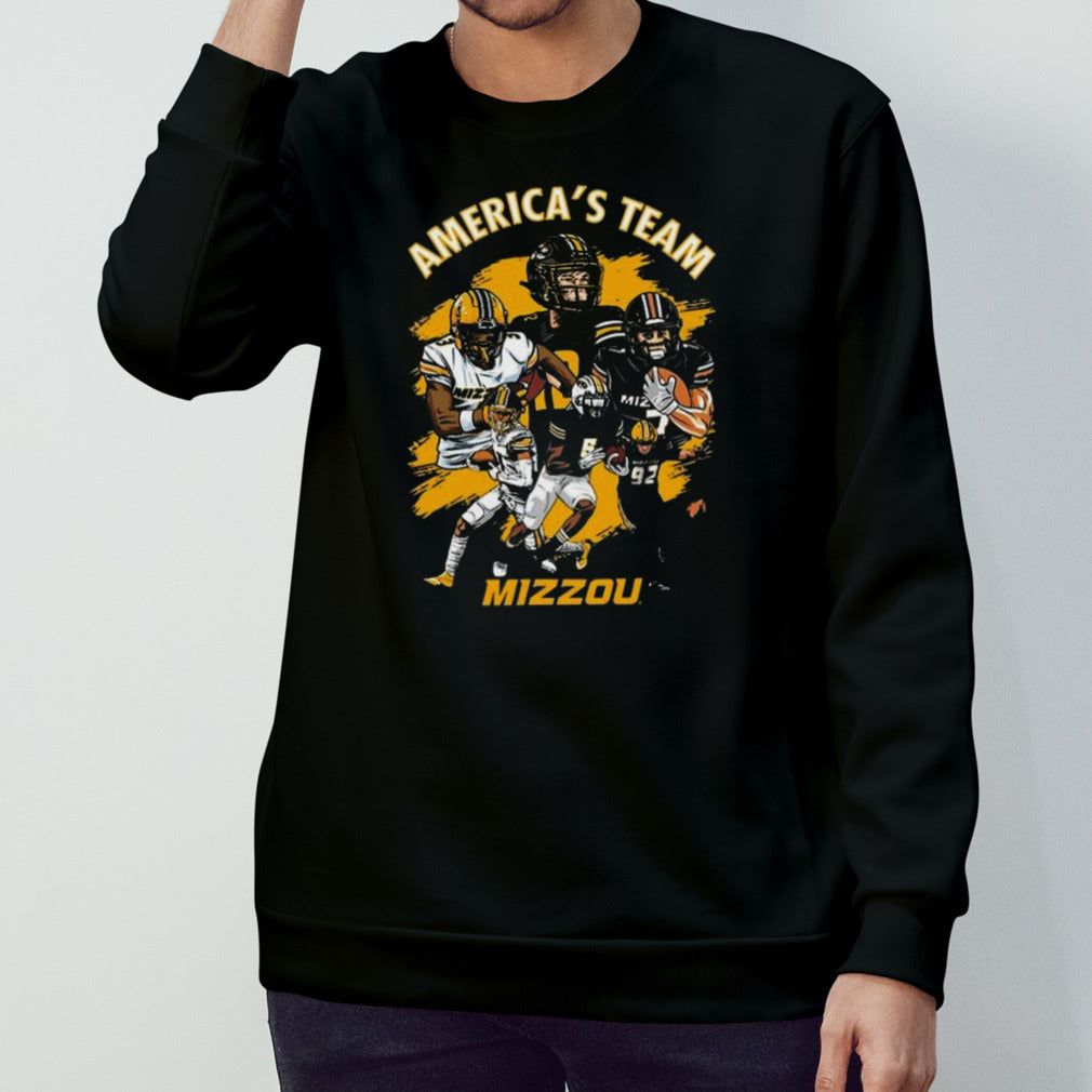 Mizzou Tigers NCAA Football Americas’s Team Shirts
