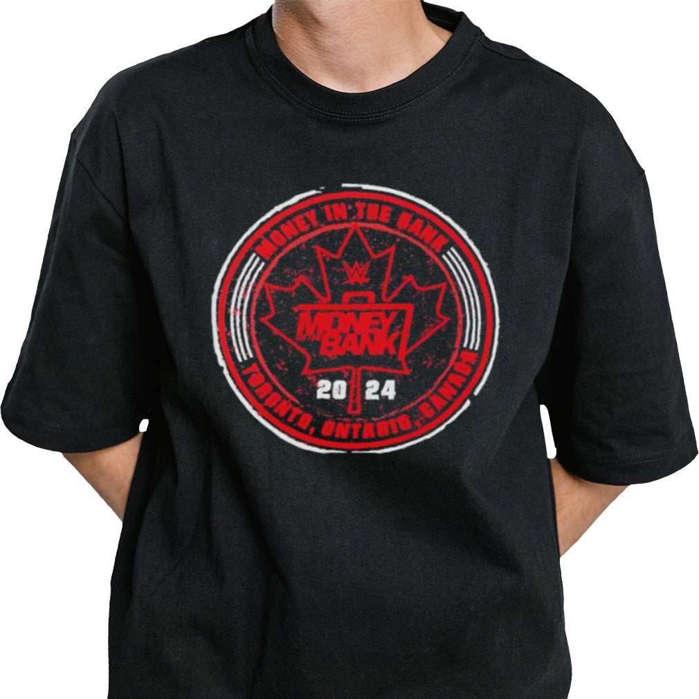 Money in the Bank 2024 Emblem Red Logo Shirt