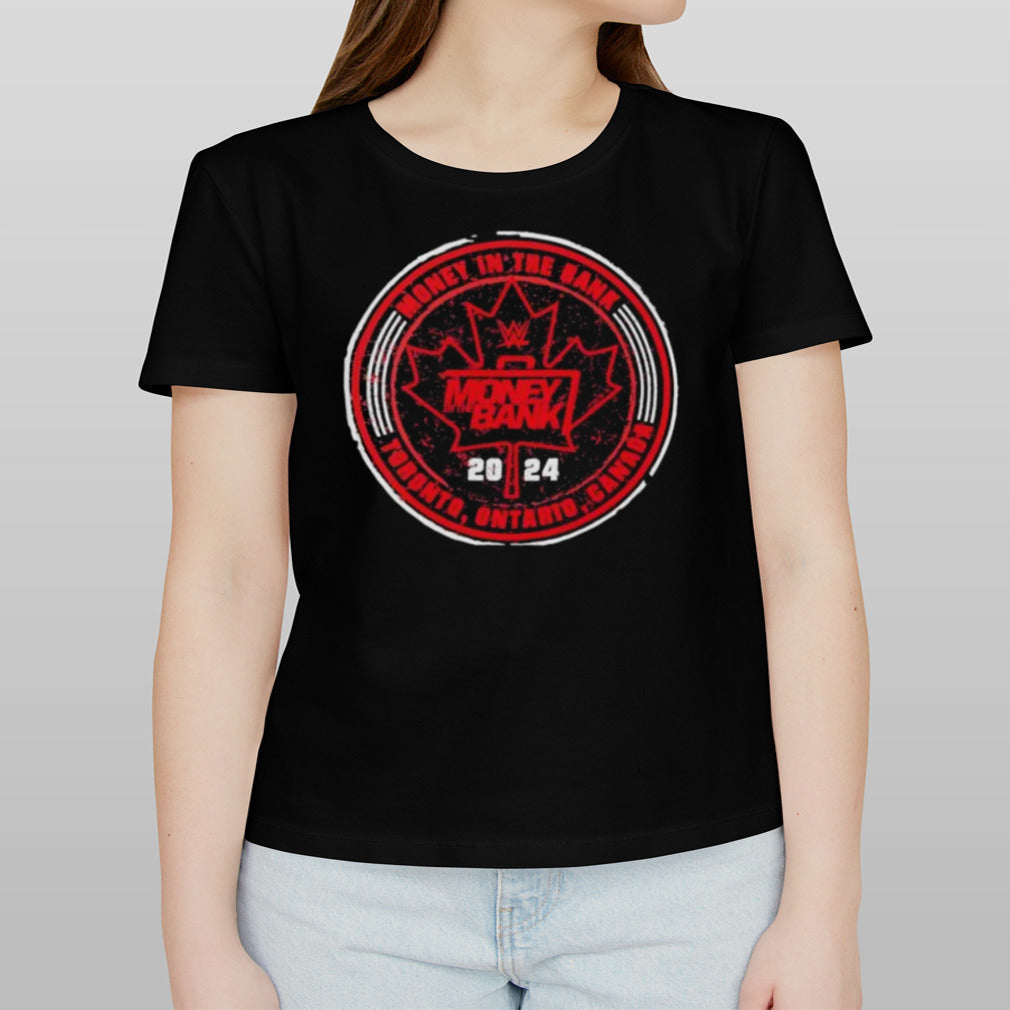 Money in the Bank 2024 Emblem Red Logo Shirt