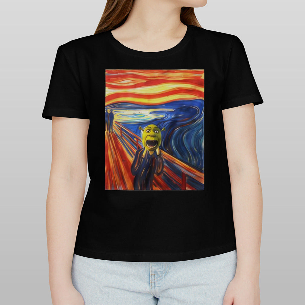 Morganisawizard Shrek The Scream shirt