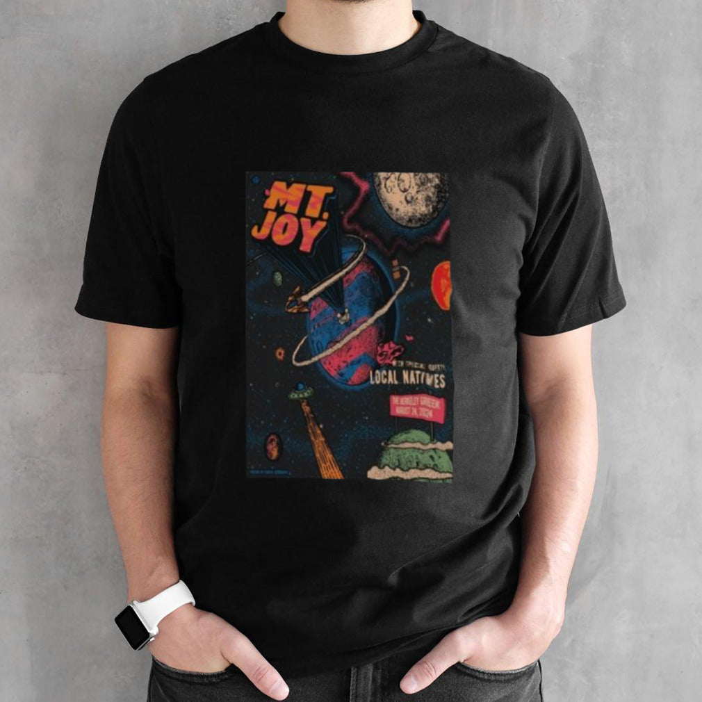 Mt. Joy The Berkeley Greek Berkeley, CA, August 24 2024 Poster Shirt