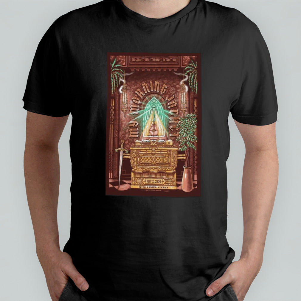 My Morning Jacket Jul 2 2024 Masonic Temple Theatre Detroit MI Poster Shirt