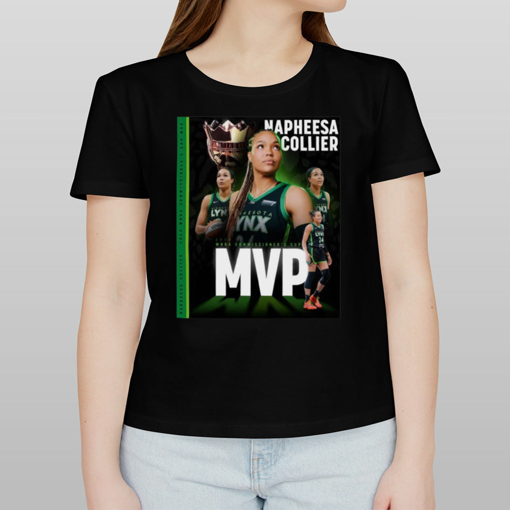 Napheesa Collier Minnesota Lynx 2024 WNBA Commissioner’s Cup MVP T shirt