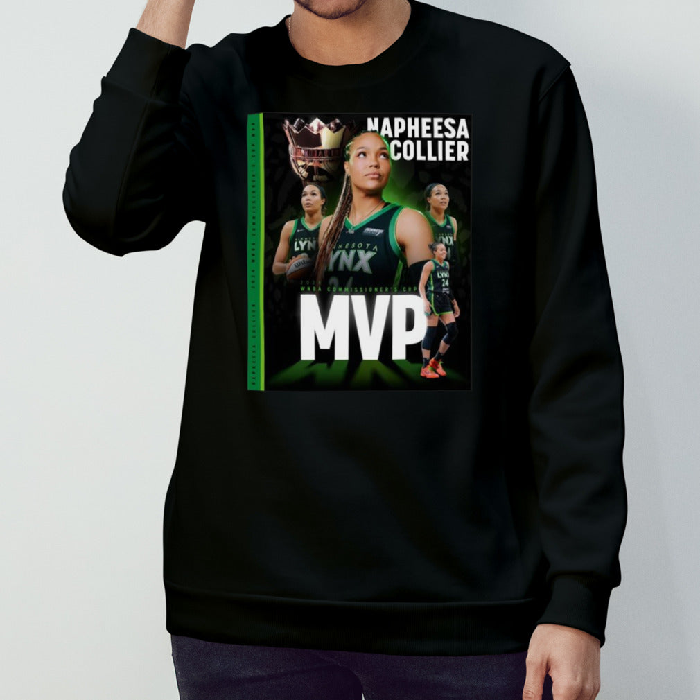 Napheesa Collier Minnesota Lynx 2024 WNBA Commissioner’s Cup MVP T shirt