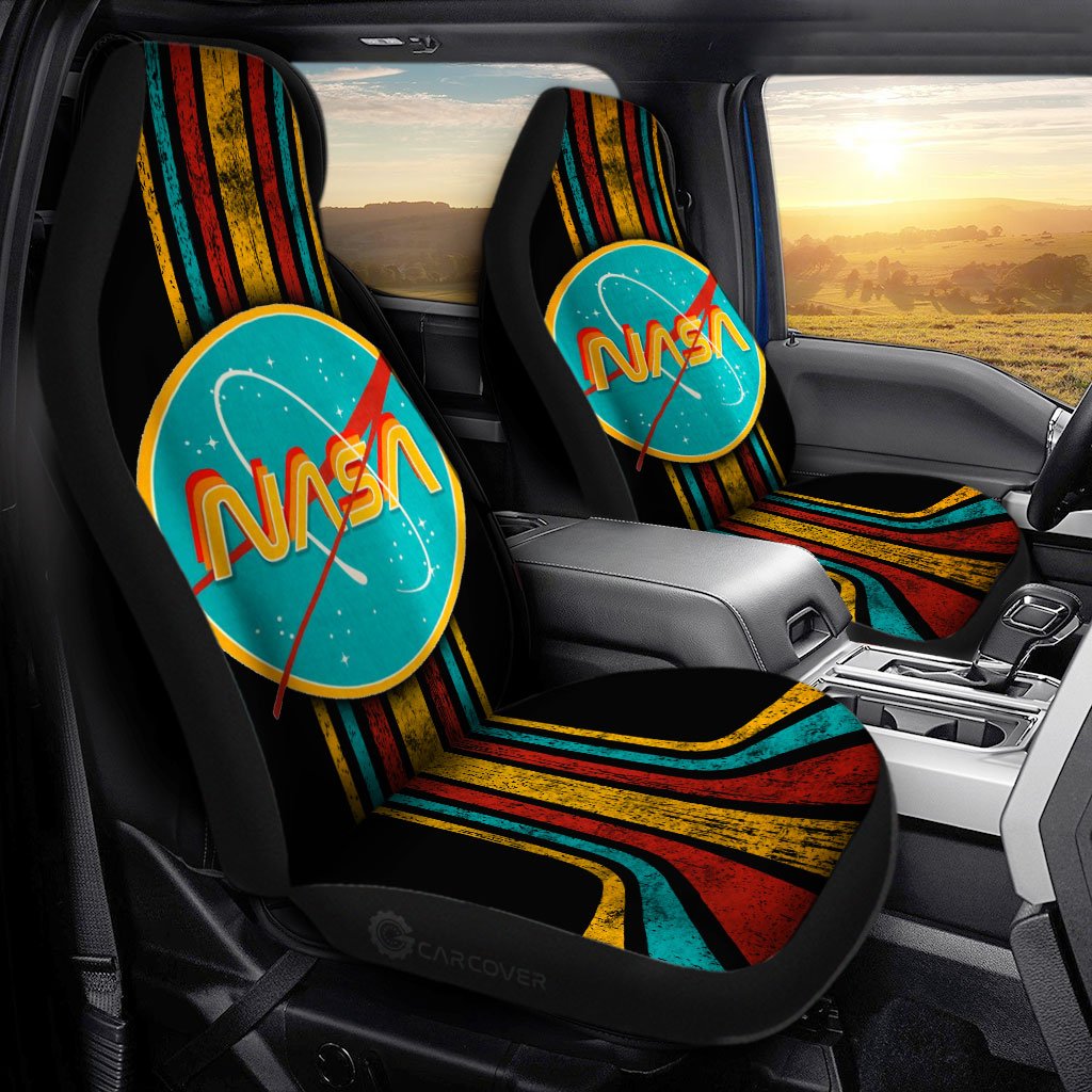 Nasa Car Seat Covers Custom Vintage Car Accessories