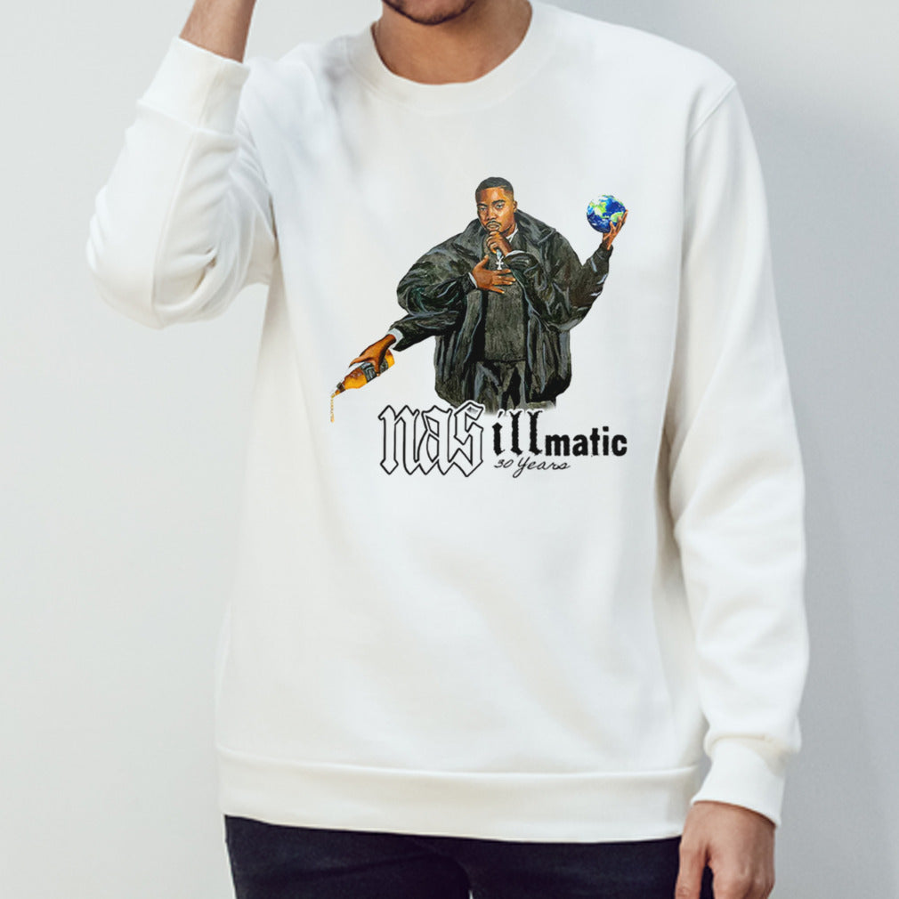 Nasirjones Shop 30 Years Of Illmatic Cement shirts
