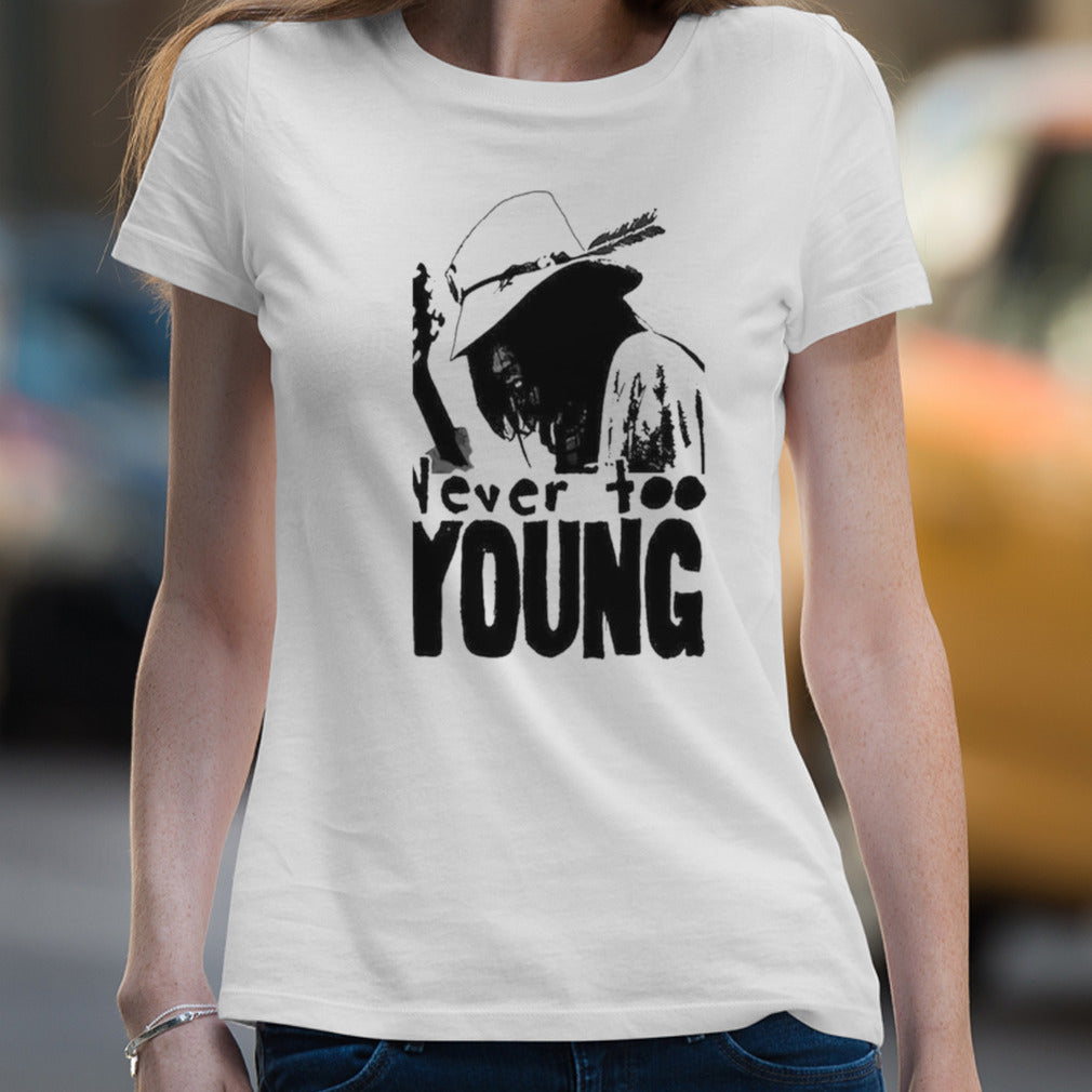 Neil Young Crazy Horse Never Too Young T-shirt